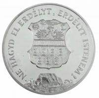 1989. "Temesvár 1514,1989 / Ne hagyd el Erdélyt, Erdélyt Istenem" jelzett Ag emlékérem kap...