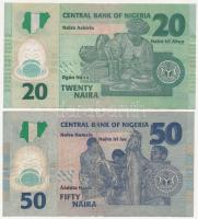 Nigéria 2003. 20N + 2006. 5N + 2007. 20N + 2009. 10N + 50N T:III,III-
Nigeria 2003. 20 Naira + 2006...