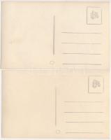 2 db régi vonat fotó: iparvasút mozdonya (1057 jelű), mozdony a forgatóban / 2 pre-1945 locomotive, ...