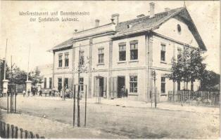 Lukavac, Werkrestaurant und Beamtenkasino der Sodafabrik / restaurant and officers casino of the soda factory (Rb)