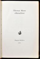 Thomas Mann elbeszélései. Ford.: Jékely Zoltán, Kosztolányi Dezső és mások. Helikon Klasszikusok. Bp...