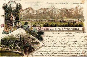 Alsó-Tátrafüred litho