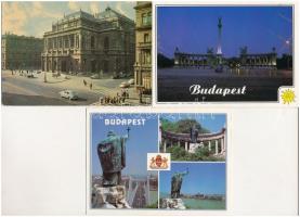 Budapest - 38 db modern képeslap / 38 modern postcards