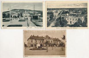 5 db RÉGI magyar város képeslap / 5 pre-1945 Hungarian town-view postcards