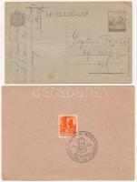 2 db RÉGI magyar katonai tábori posta / 2 pre-1945 military field posts