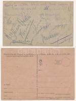 2 db RÉGI magyar katonai tábori posta / 2 pre-1945 military field posts
