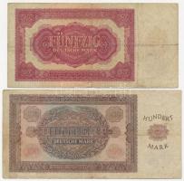 Német Demokratikus Köztársaság 1955. 5M + 10M + 20M + 50M + 100M T:I,III
German Democratic Republic...