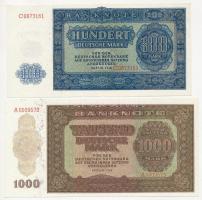 Német Demokratikus Köztársaság 1948. 50pf + 1M + 2M + 5M + 10M + 20M + 50M + 100M + 1000M T:I,III,II...