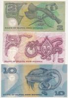 Pápua Új-Guinea ~1990. 2K + 5K + 10K + 20K + 50K T:III
Papua New Guinea ~1990. 2 Kina + 5 Kina + 10...