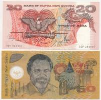 Pápua Új-Guinea ~1990. 2K + 5K + 10K + 20K + 50K T:III
Papua New Guinea ~1990. 2 Kina + 5 Kina + 10...