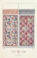 cca 1930 Sebstyén László Pictura, Budapest, 'falminta' (tapéta) áruminta katalógus, kopott...