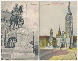 Budapest - 6 db régi képeslap / 6 pre-1945 postcards