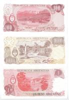 Argentína 1976-2015. 7xklf bankjegytétel T:I
Argentina 1976-2015. 7xdiff banknote lot C:UNC