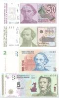 Argentína 1976-2015. 7xklf bankjegytétel T:I
Argentina 1976-2015. 7xdiff banknote lot C:UNC