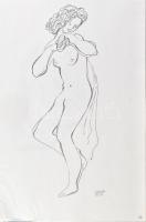 cca 1991-1995 Kádár Béla (1877-1956) festőművész kb. 72 db grafikájáról készült A4 méretű fénymásola...