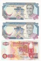 Zambia 1988-2008. 10K-100K (6xklf) T:I Zambia 1988-2008. 10 Kwacha - 100 Kwacha (6xdiff) C:UNC