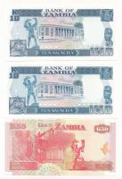 Zambia 1988-2008. 10K-100K (6xklf) T:I
Zambia 1988-2008. 10 Kwacha - 100 Kwacha (6xdiff) C:UNC