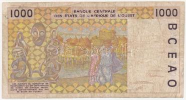 Nyugat Afrikai Államok / Szenegál 1991. 1000Fr T:III 
Western African States / Senegal 1991. 1000 F...