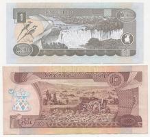 Etiópia 2008. 1B + 2006. 10B T:I,III
Ethiopia 2008. 1 Birr + 2006. 10 Birr C:UNC,F