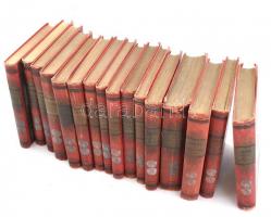 16 db Verne Gyula kötet: Utazás a hold körül, A rejtelmes sziget, Grant kapitány gyermekei, Utazás a...