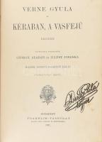 16 db Verne Gyula kötet: Utazás a hold körül, A rejtelmes sziget, Grant kapitány gyermekei, Utazás a...