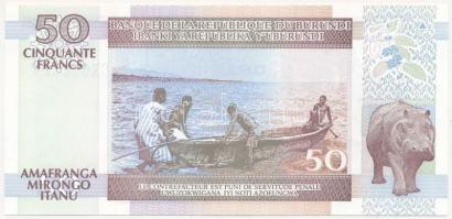 Burundi 2005. 50Fr T:I
Burundi 2005. 50 Francs C:UNC
Krause P#36e