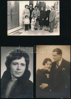 cca 1900-1980 63 db vegyes fotólap