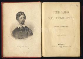 1888 Petőfi Sándor összes költeményei, Athenaeum I-III. kötetek