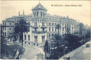 Sevilla, Seville; Hotel Alfonso XIII / hotel, automobile