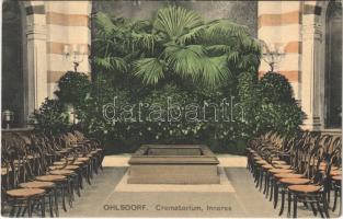 Hamburg, Ohlsdorf, Crematorium, Inneres / crematory, interior