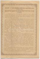 Lengyelország 1926. 500Zl "5%-os állami kölcsön kötvény" T:III
Poland 1926. 500 Zlotych &...