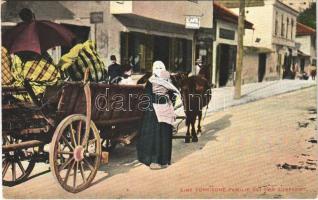 Sarajevo, Eine Türkische Familie bei der Ausfahrt / Turkish family, café. Albert Thier