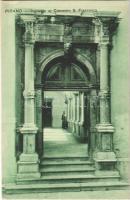 Piran, Pirano; Ingresso al Convento S. Francesco / Franciscan monastery, entrance