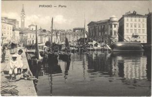 Piran, Pirano; Porto / port, boats