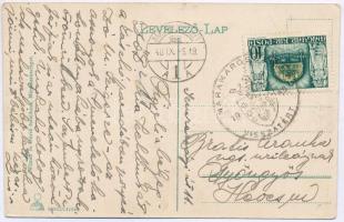 Máramarossziget, Sighetu Marmatiei; Fő tér, Gyógyszertár, Guttman Jakab üzlete, Korona szálloda és k...