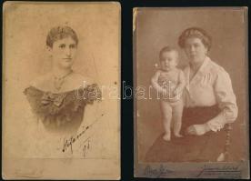 cca 1880-1900 10 db vizitkártya és kabinetfotó erdélyi (Kolozsvár, Arad, Temesvár, stb ) műtermekből...