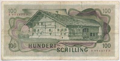 Ausztria 1969 (1970). 100Sch T:III 
Austria 1969 (1970). 100 Schilling C:F 
Krause 145