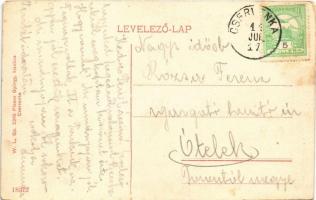 Cservenka, Crvenka; Ferenc csatornai híd. W.L. Bp. 2346. Pleesz György kiadása / bridge