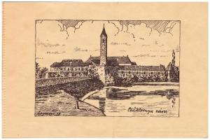 Délvidék. Bánát-Bácska-Baranya. Nem lehet másé! Nem! Nem! Soha! Irredenta képeslapfüzet 20 képeslapp...