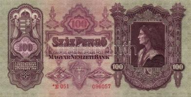 1930. "*"-os 100P (2x) egymásutáni sorszámokkal T:I
