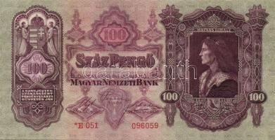 1930. "*"-os 100P (2x) egymásutáni sorszámokkal T:I
