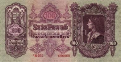 1930. "*"-os 100P (2x) egymásutáni sorszámokkal T:I