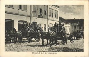 Beograd, c. i k. vatrogasci / WWI Austro-Hungarian K.u.K. military, firefighters in Belgrade (EK)