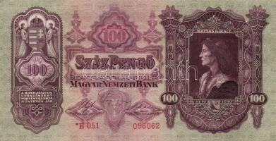 1930. "*"-os 100P (2x) egymásutáni sorszámokkal T:I