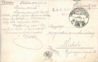 1916 Festlicher Einzug in Lemberg unter Führung des G. d. K. v. Böhm-Ermolli / WWI Austro-Hungarian ...