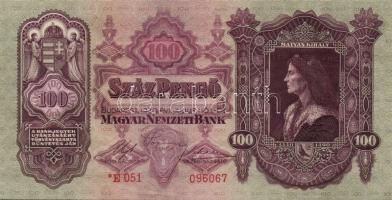 1930. "*"-os 100P (2x) egymásutáni sorszámokkal T:I