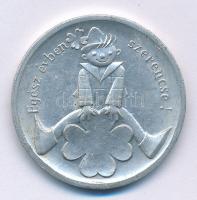 ~1960. "Lottó - milliók öröme / Egész évben szerencse" Al Lottó zseton T:2