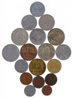 18db (17xklf) dél- és közép-amerikai, illetve afrikai érmetétel T:2-3 18pcs (17xdiff) South- and Central-American and African coin lot C:XF-F