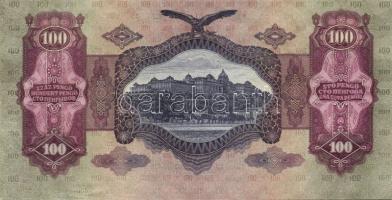 1930. "*"-os 100P (2x) egymásutáni sorszámokkal, papírránccal T:I