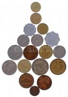 18xklf ázsiai és izraeli érmetétel T:2-3 18xdiff Asian and Israeli coin lot C:XF-F